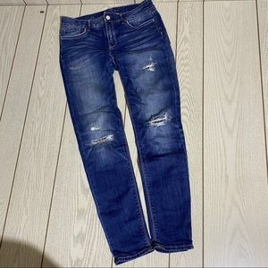 White House Back Market Distressed Jeans